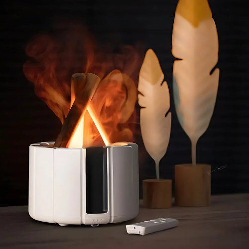 Campfire-Diffuser – Lagerfeuer-Look mit LED-Flammenlicht