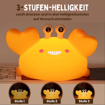Capybara / Krabben LED-Nachtlampe