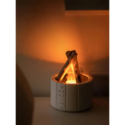 Campfire-Diffuser – Lagerfeuer-Look mit LED-Flammenlicht