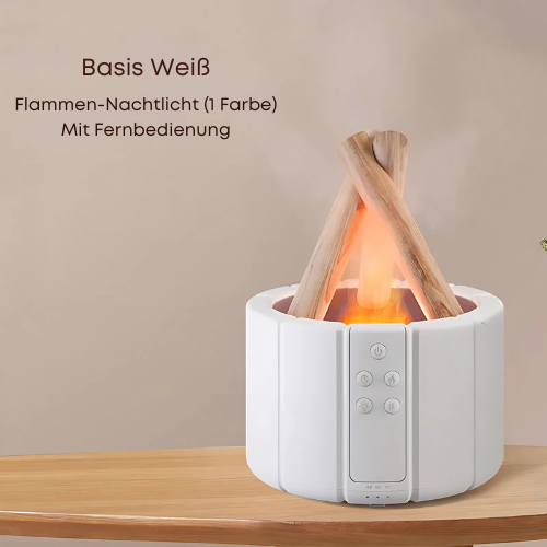 Campfire-Diffuser – Lagerfeuer-Look mit LED-Flammenlicht