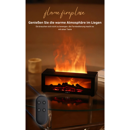 Kamin Aroma-Diffusor - LED-Licht mit Fernbedienung