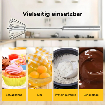 Selbstdrehender Schneebesen