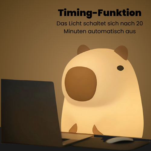 Capybara / Krabben LED-Nachtlampe