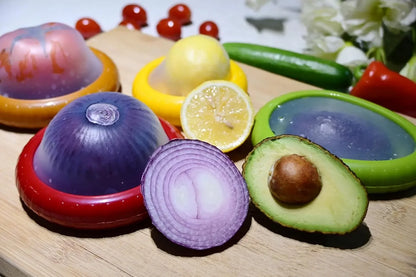 Obst- und Gemüsebehälter – Frischhalten leicht gemacht (4 Stück)