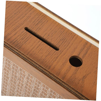 Klassische Holz-Spardose – Sparen bis 1000 / 5000 / 10000€